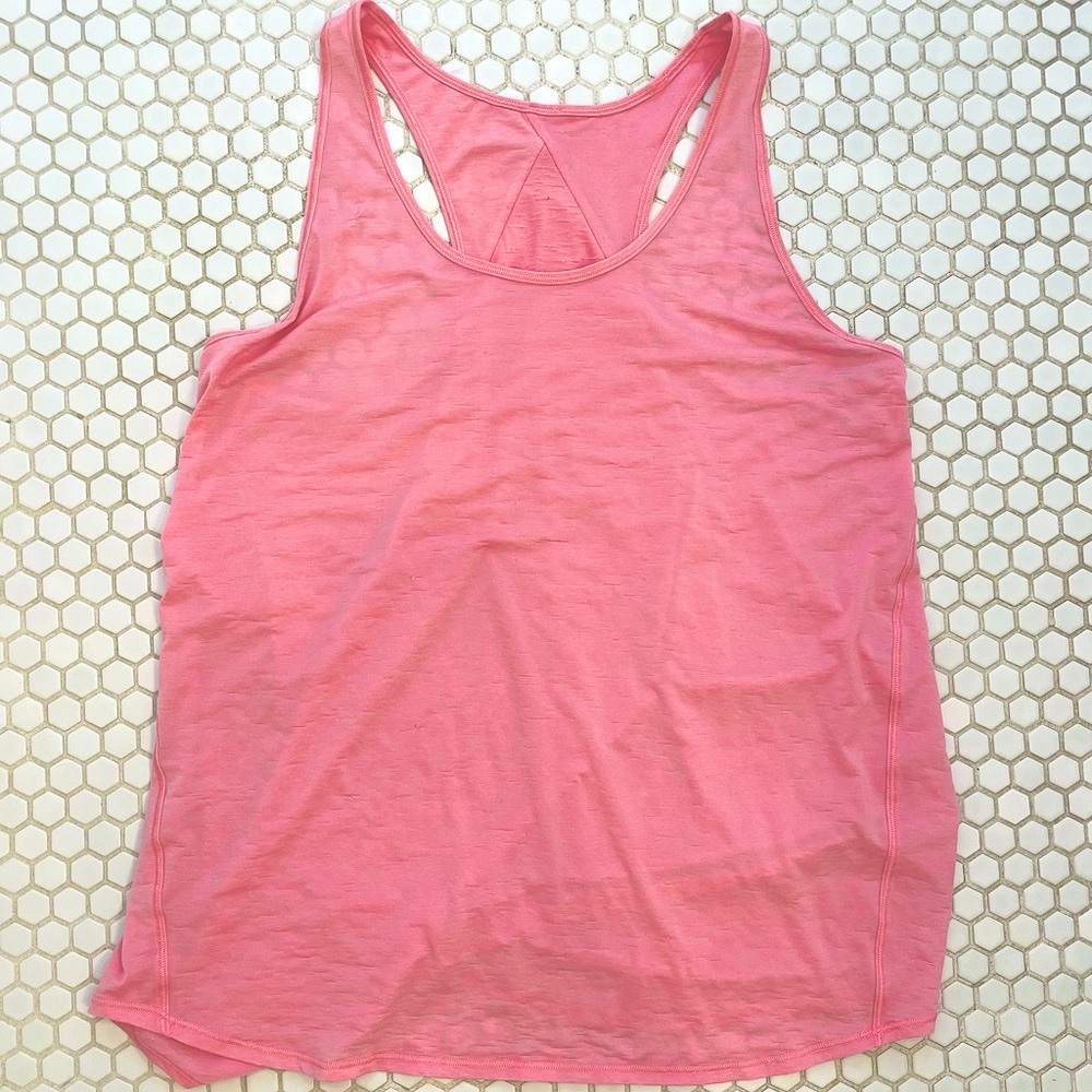 LULULEMON- limited edition bubblegum pink tank top